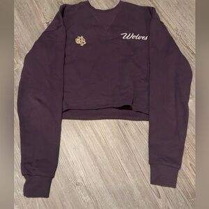 Darc Sport Purple Crew Neck Sweater